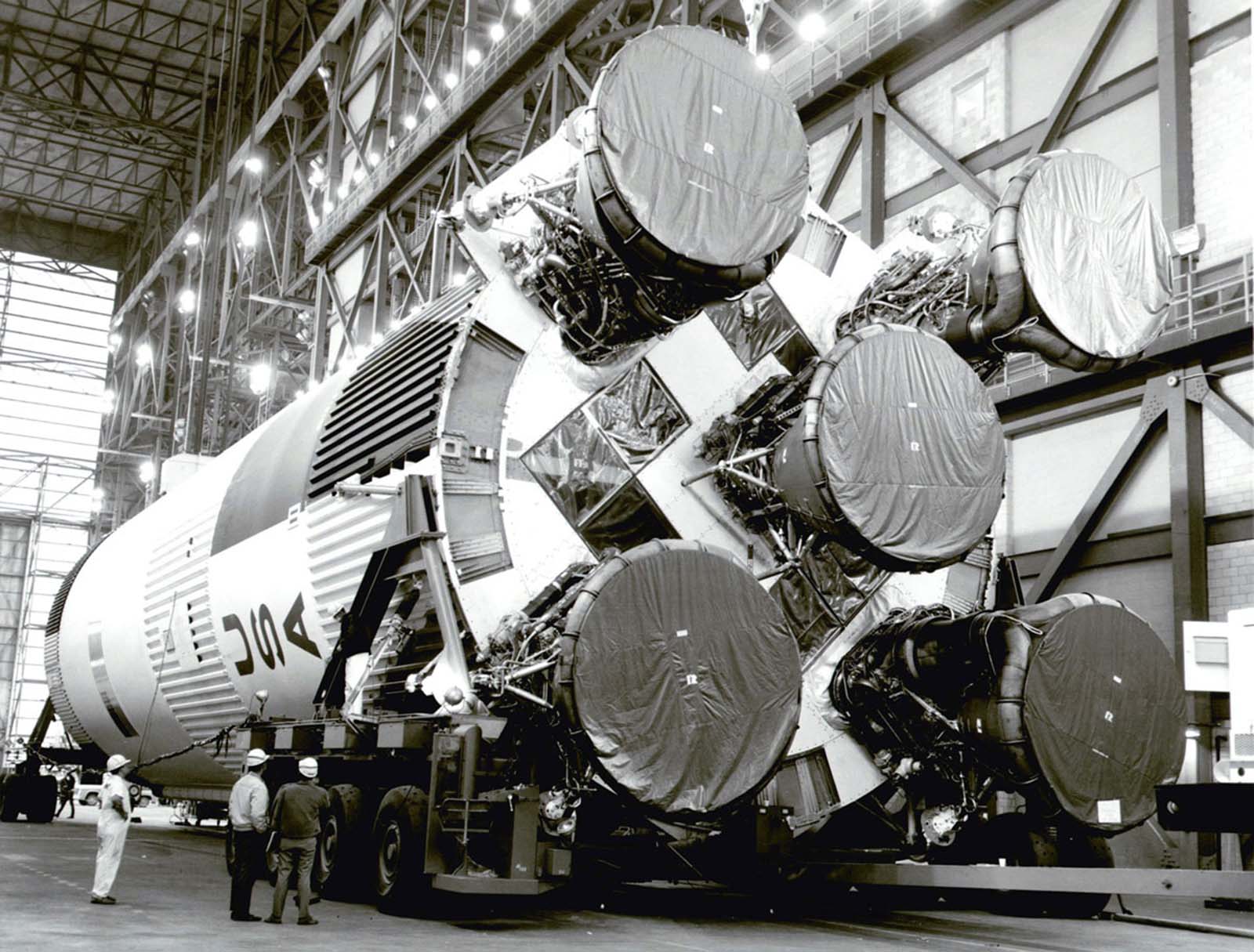 ракета-носитель S-1C для Apollo 11 Saturn V