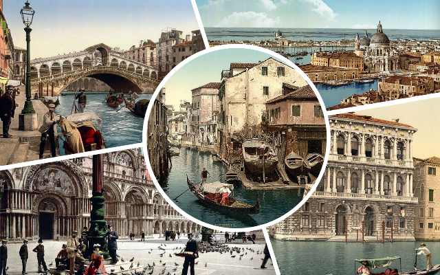 You are currently viewing Красивые цветные фотографии Венеции 1890-х годов