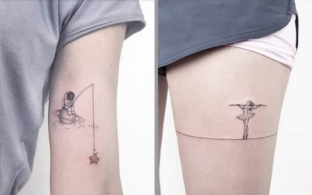 You are currently viewing Маленькие, незаметные татуировки: самые интересные варианты