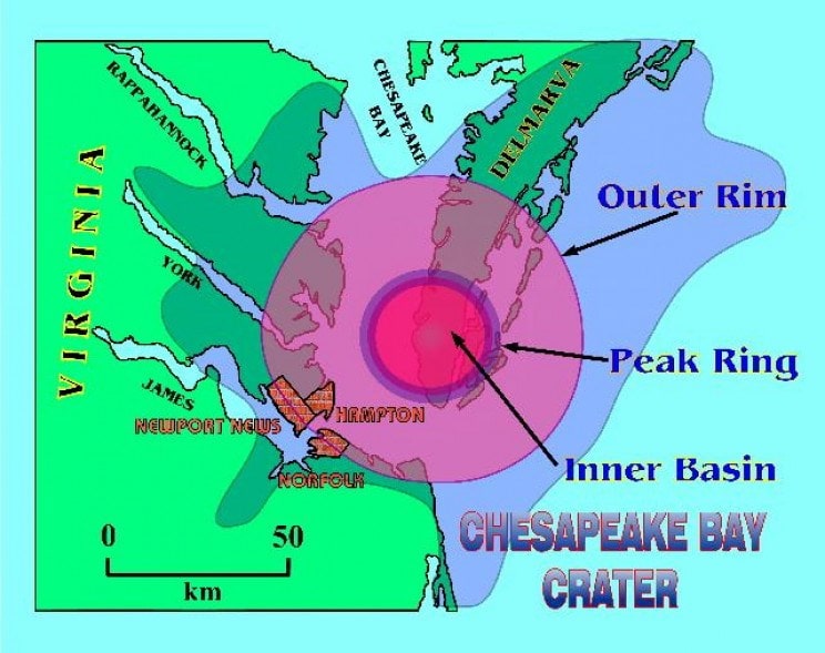 Чесапикский ударный кратер