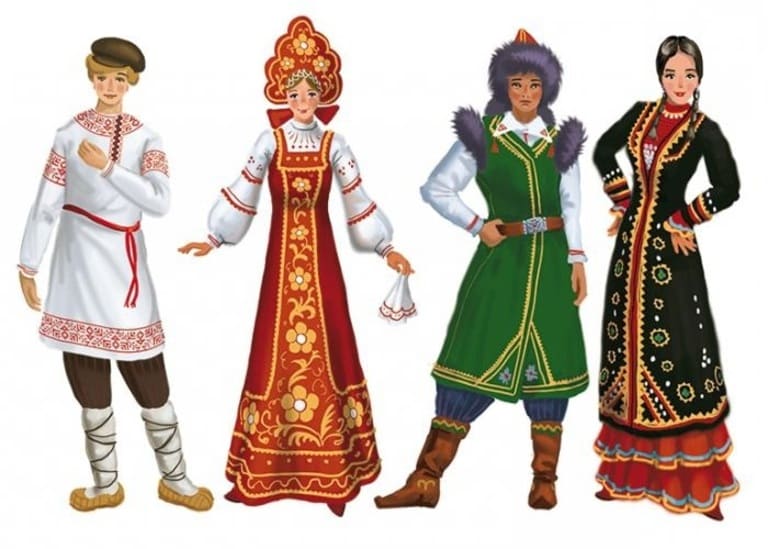 Подробнее о статье Национальные костюмы народов России