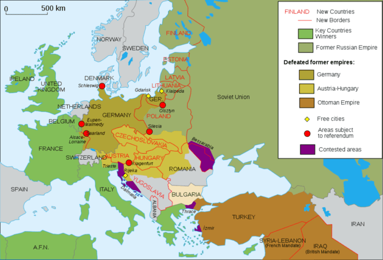 Европа после Первой мировой войны