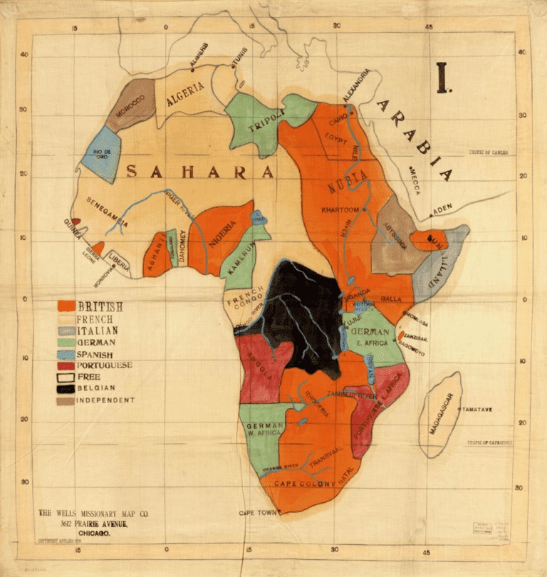 Разделение колониальной Африки