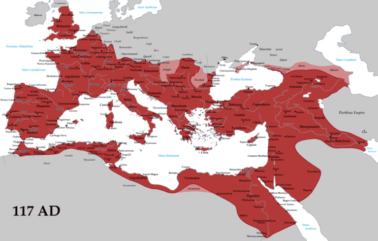 Размеры Римской Империи