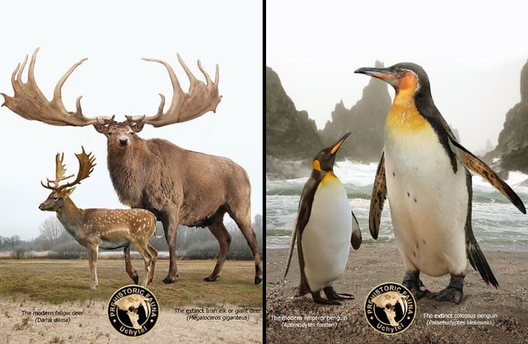 Read more about the article 19 сравнений размеров современных животных и их вымерших предков